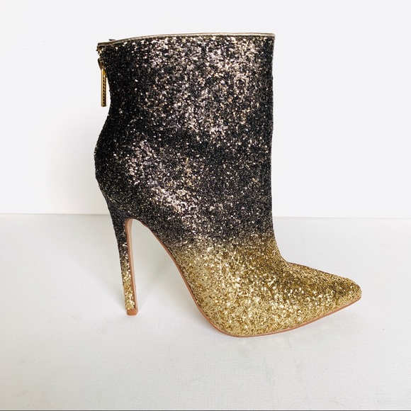 Shoedazzle glitter boots Clearance